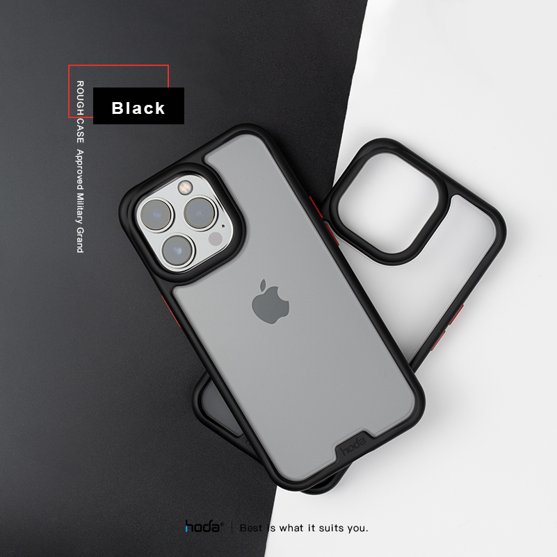 Designer Series TotalDefense Hybrid Case for iPhone 13 Pro Max - Triangular  - HD Accessory